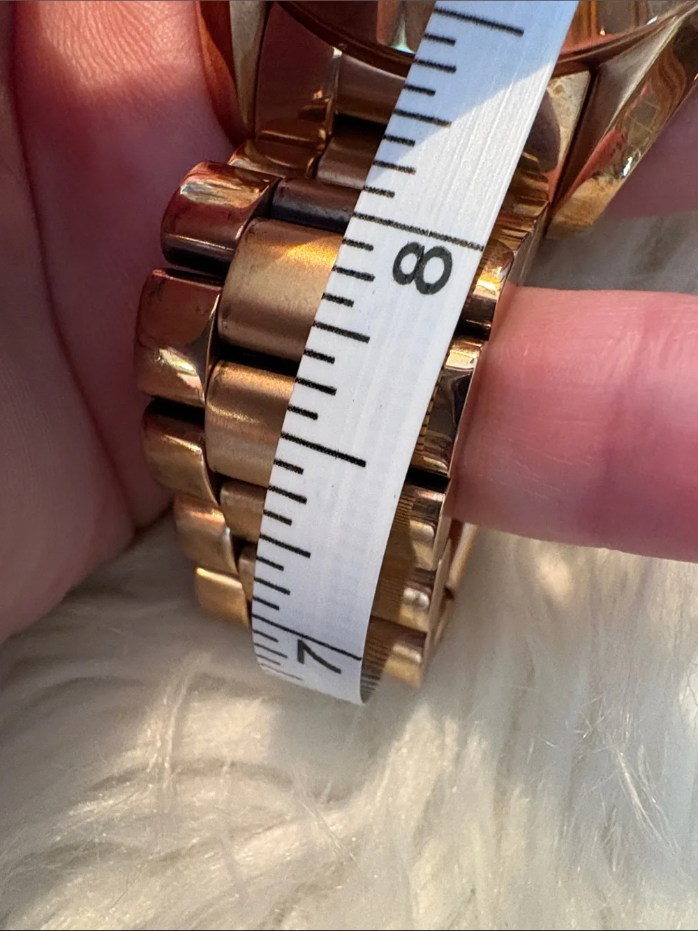 Michael Kors Rose Gold-Tone Women's Chronograph Bracelet Watch